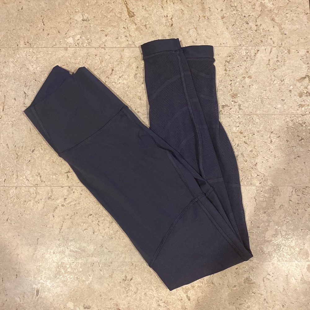 Size 4 blue lululemon leggings